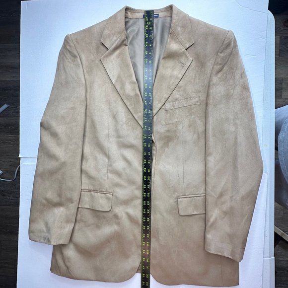 Allen Flusser sports coat. Size 40 regular.‎ Tan color. - Picture 4 of 7